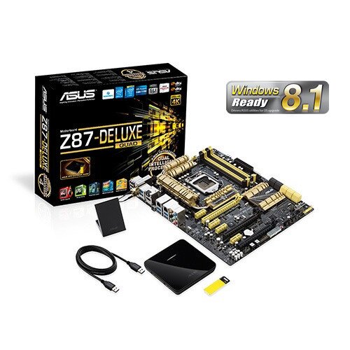 ASUS Z87-Deluxe/Quad Motherboard