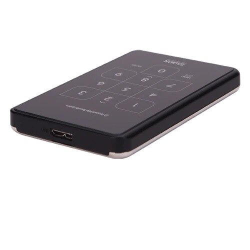 Zalman ZM-SHE500 USB 3.0 Password Encrypted 2.5" External HDD Enclosure