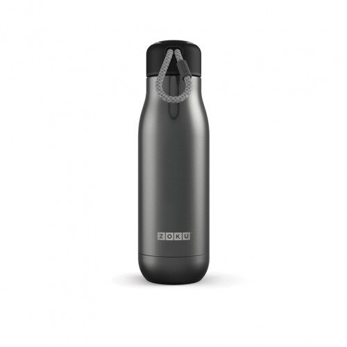 Zoku 18OZ Stainless Steel Bottle - Gunmetal