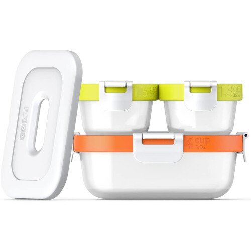 Zoku 7 Piece Neat Stack Food Storage Containers