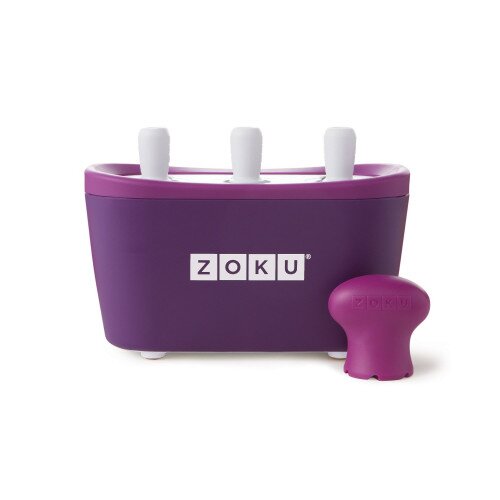 Zoku Triple Quick Pop Maker - Purple