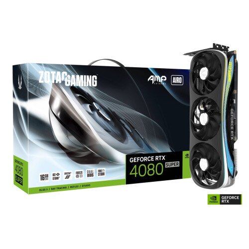 ZOTAC GAMING GeForce RTX 4080 SUPER AMP Extreme AIRO 16GB GDDR6X Graphics Card