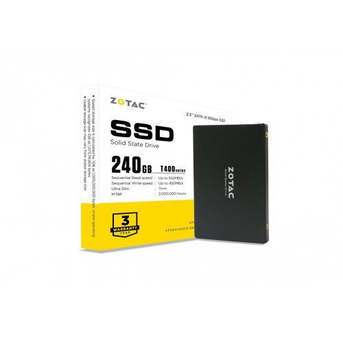 ZOTAC T400 2.5" SATA III SSD - 240GB
