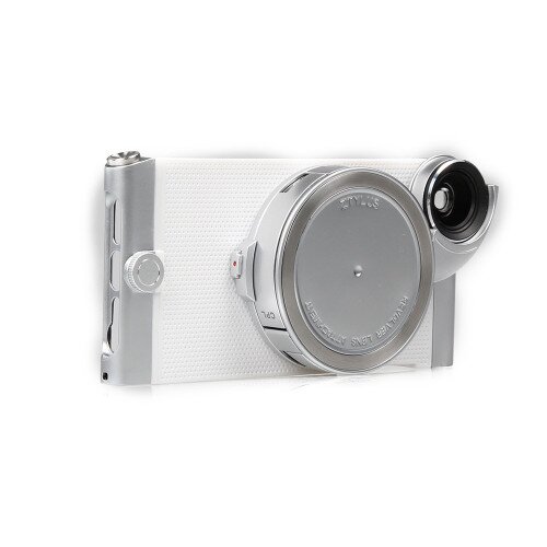 Ztylus Metal Series Camera Kit with Revolver 4 in 1 Lens Attachment for iPhone SE/5/5S - White