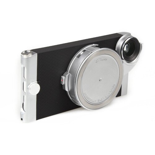 Ztylus Metal Series Camera Kit with Revolver 4 in 1 Lens Attachment for iPhone SE/5/5S - Black