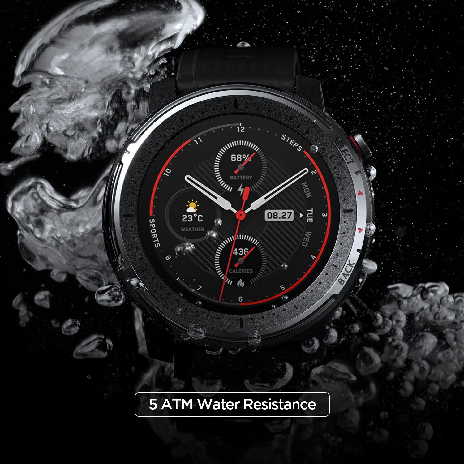 Buy Amazfit Stratos 3 Sports Smart Watch online in UAE - Tejar.com UAE
