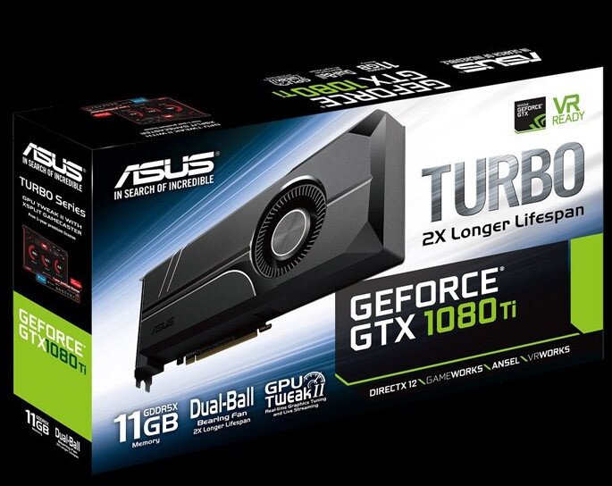 Buy Asus Geforce Gtx 1080 Ti Turbo Edition Graphics Card Online In Uae Tejar Com Uae