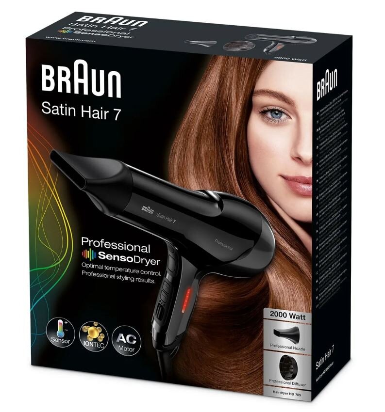 Standaard willekeurig Interactie Buy Braun Satin 7 HD785 Hair Dryer With Diffusor online in UAE - Tejar.com  UAE