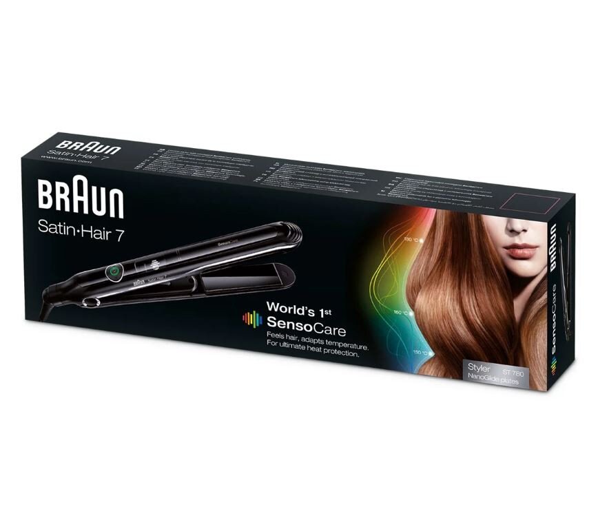 Buy Braun Satin Hair 7 ST780 Straightener SensoCare Styler online in UAE -   UAE