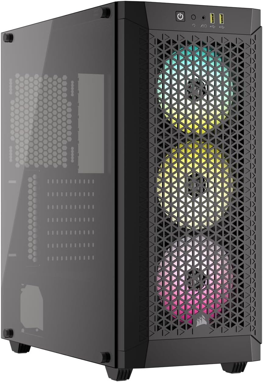 Shop Corsair 480T RGB Airflow Tempered Glass Mid-Tower Case in UAE ...
