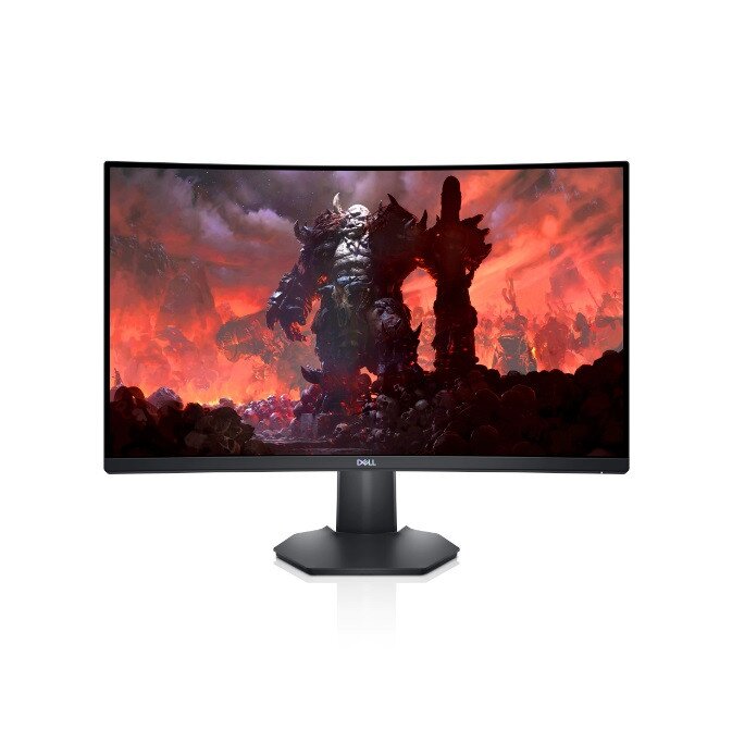 Dell Curved Gaming Monitor 27 Inch Curved with 165Hz Refresh Rate, QHD  (2560 x 1440) Display, Black - S2722DGM