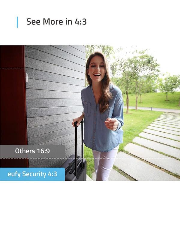 eufy Security Video Doorbell 2K (Wired)