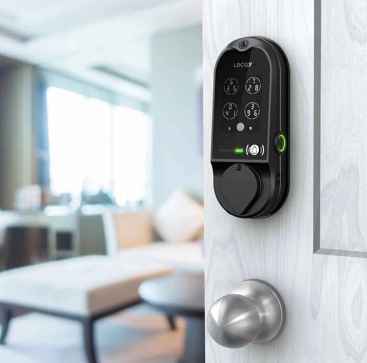 Lockale Camera Shop Lockly Vision The First-Ever Doorbell Camera Smart Lock - Matte ...