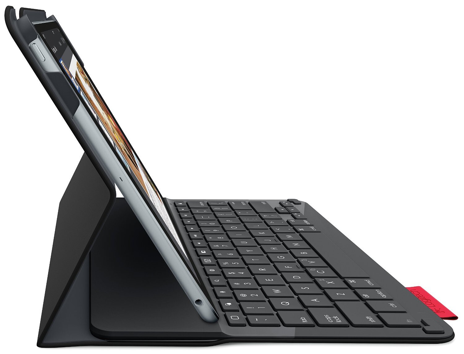 Buy Logitech Type+ Case with Bluetooth keyboard iPad Air 2 online UAE - UAE