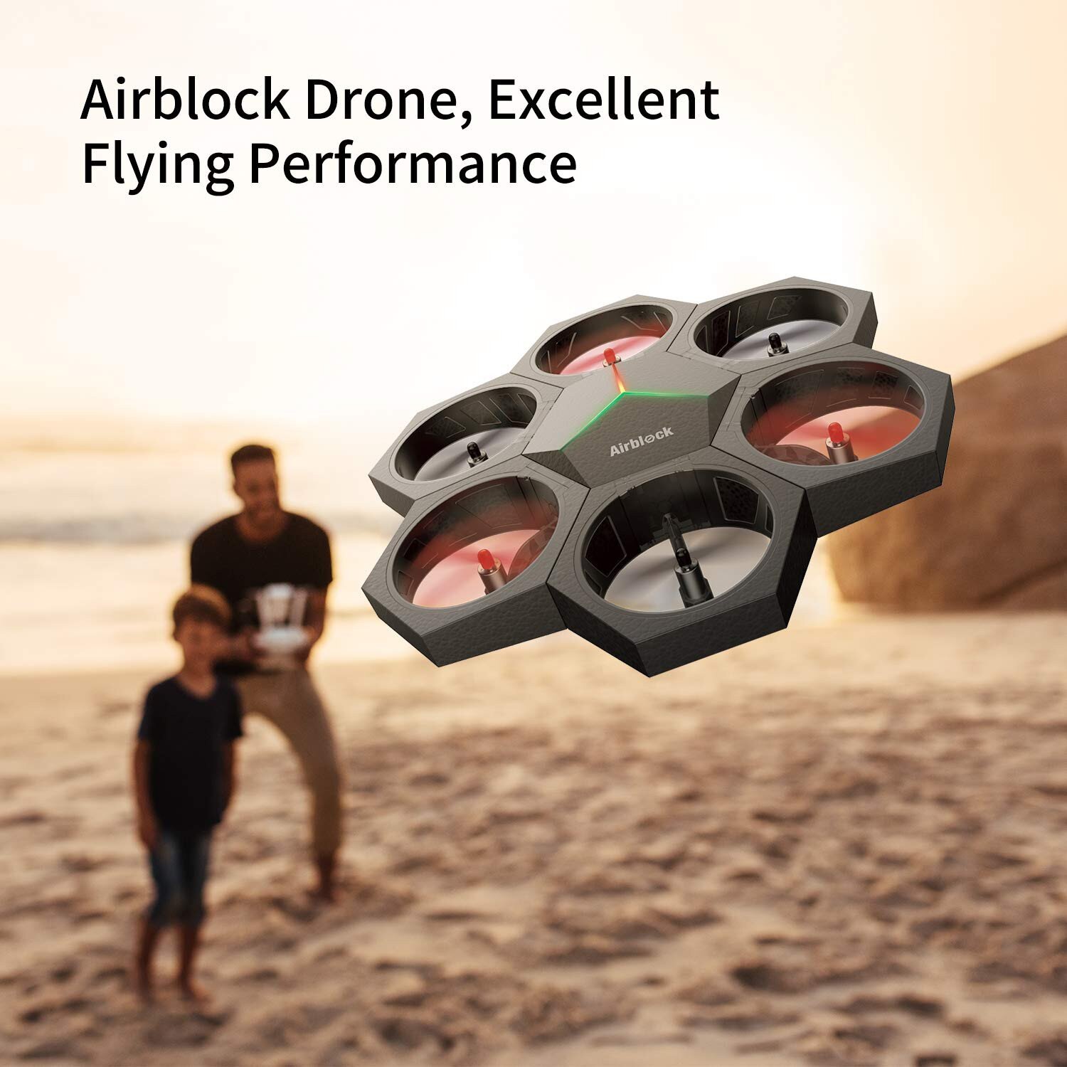 Airblock: The Modular and Programmable Starter Drone by Makeblock