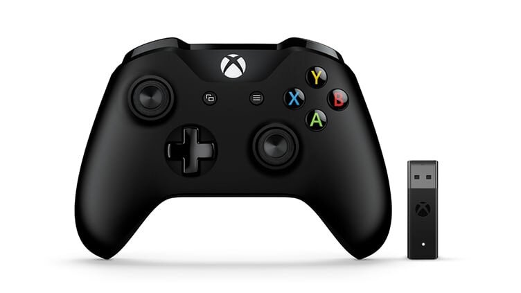Buy Microsoft Xbox Controller and Wireless Adapter for Windows online ...