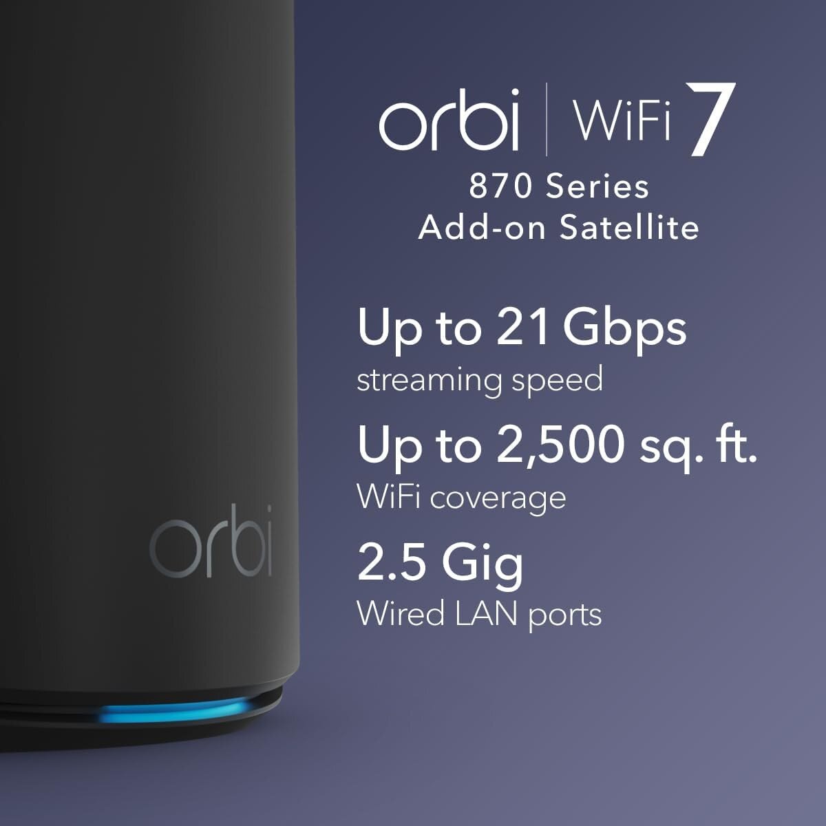 Orbi 870 Router Shop NETGEAR Orbi 870 Series Tri-Band WiFi 7 Mesh Router - 3-Pack ...