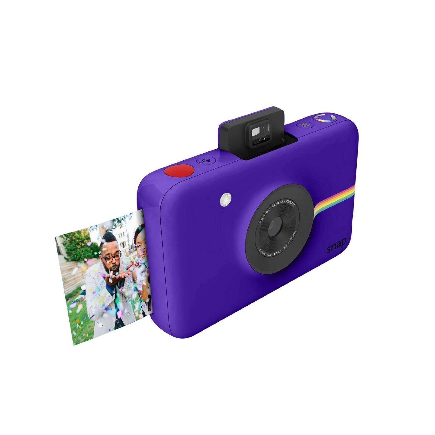 Polaroid Snap 10.0-Megapixel Digital Camera Purple  - Best Buy