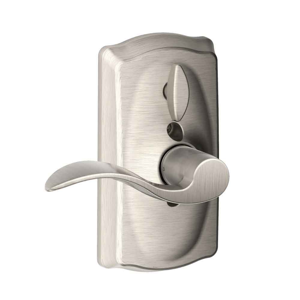 Buy Schlage Keypad Lever with Camelot Trim and Accent Lever with Flex Lock  Satin Nickel online in UAE UAE