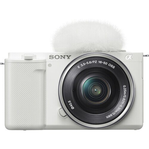 Sony Alpha ZV-E10 - APS-C Interchangeable Lens Mirrorless Vlog Camera -  Black (ILCZV-E10/B)