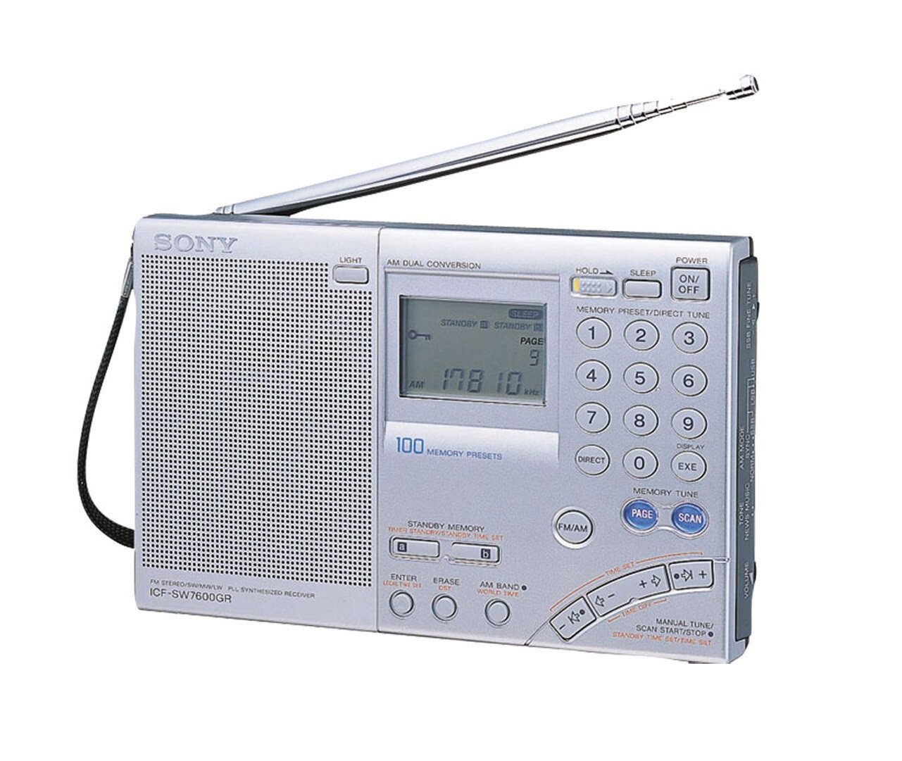 Buy Sony Portable Radio with Speaker - ICF-SW7600GR online in UAE