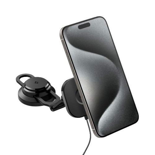 Shop Spigen OneTap Pro MagSafe Car Mount + Charger for Tesla Models