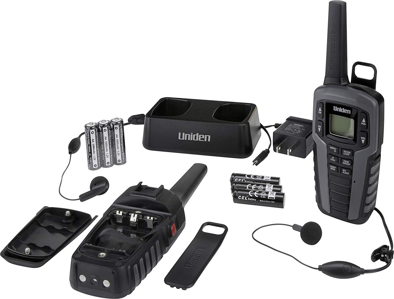 Buy Uniden Two-Way Radio w/Charger  Headset online in UAE UAE