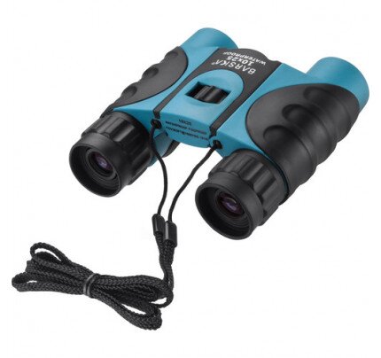 Barska 10x25mm Blue Waterproof Compact Binoculars