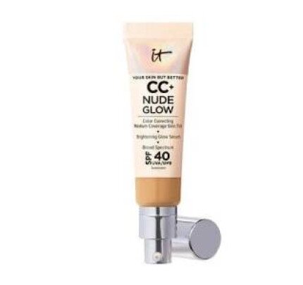 IT Cosmetics CC+ Nude Glow Lightweight Foundation + Glow Serum with SPF 40