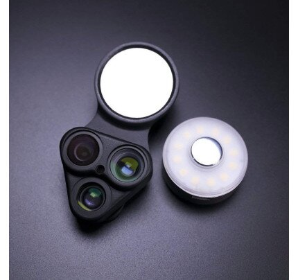 ShiftCam RevolCam in Black with Metallic Matte Black Light