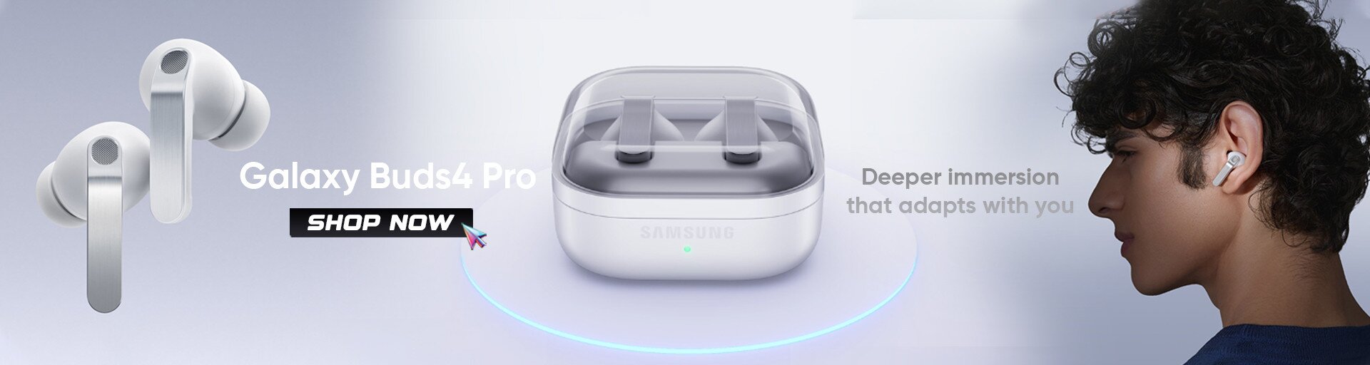 Samsung Galaxy Buds4 Pro True Wireless Earbuds