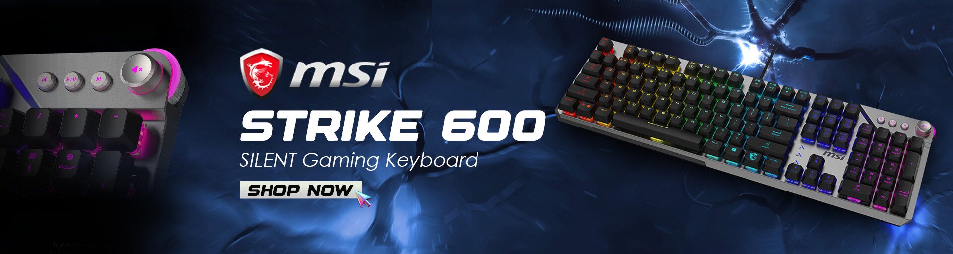 MSI STRIKE 600 SILENT Gaming Keyboard